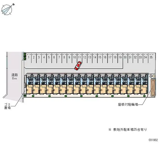 ★手数料０円★福山市曙町　月極駐車場（LP）